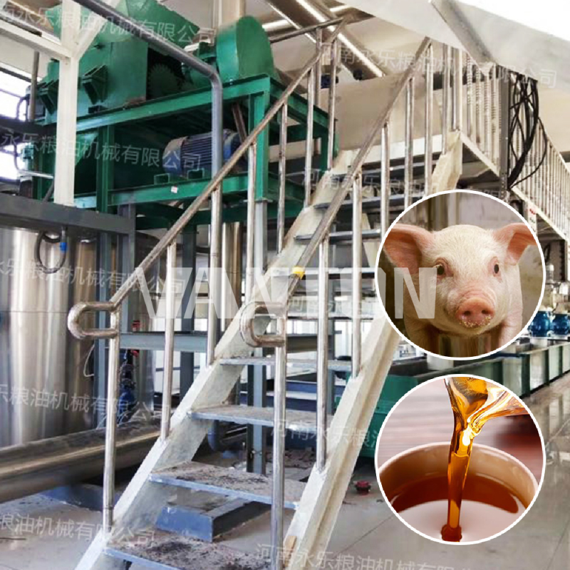 Lard refining equipment